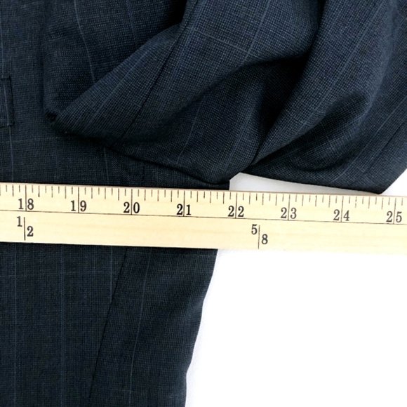 HART SCHAFFNER MARX Men's Plaid Blazer Jacket 42R - Picture 4 of 10